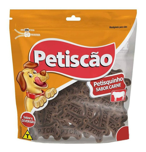 Petisco Cães Petiscão Carne - 500g