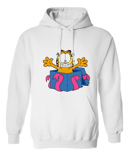 Sudadera Unisex Garfield Caja Sorpresa