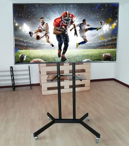 Rack Pedestal Tv 32 A 65 / Lcd Led Curvo..soporta 100 Kilos
