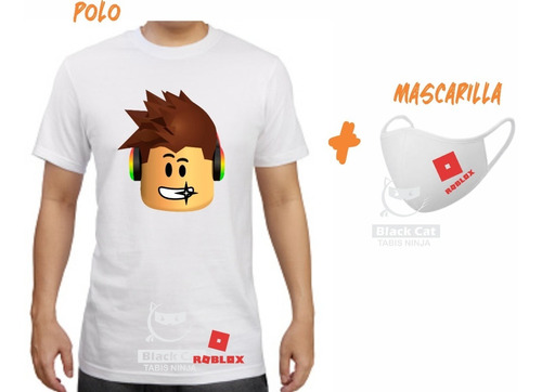 Polos Roblox / Mascarilla / Gamer / Regalos / Personalizados