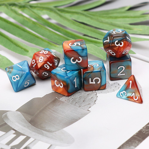(5 #mold) D4 D6 D8 D10 D12 D20 Caras Para Juego De Rol Dnd D