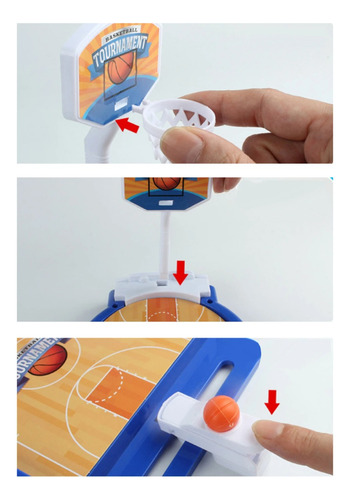 Juego De Mesa Basketball Mediano - Finger Basketball