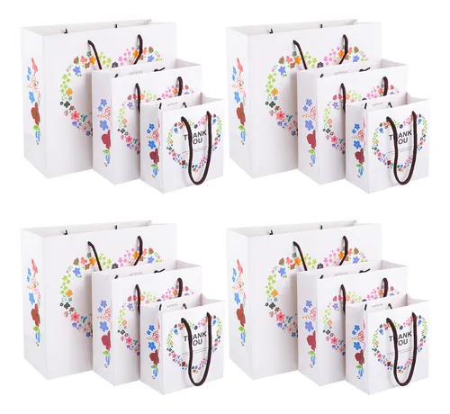 Bolsa De Papel Para Envolver, Bolsa De Caramelos, 12 Piezas