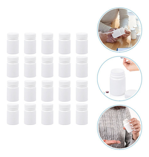Frascos De Tabletas Para Frascos De Medicamentos, 30 Unidade