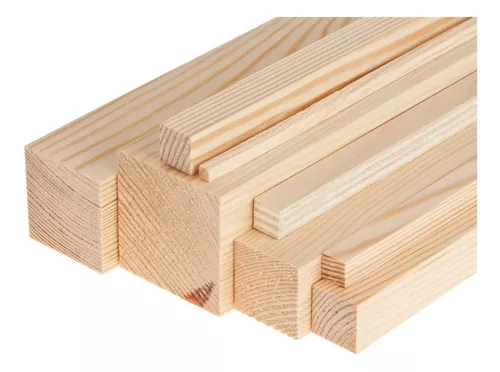 Listones De Madera 1 X 2 De Pino D-dika