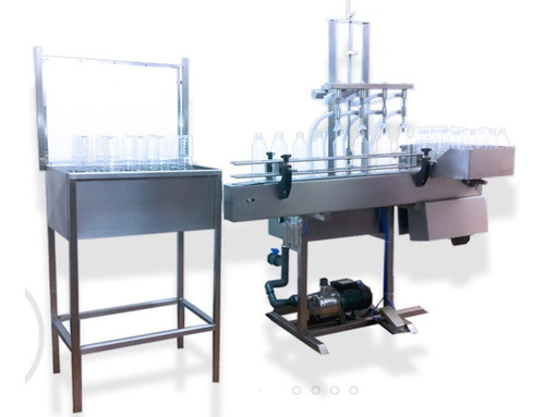 Llenadora De 4 Botellas Semi Automatica (Usado)