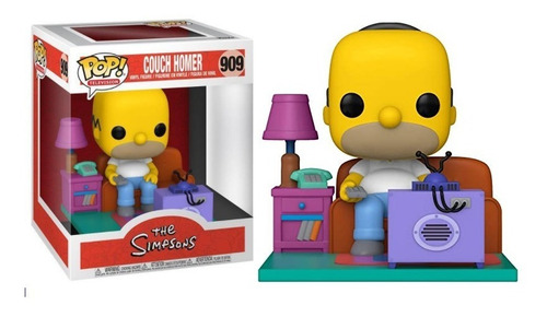 Funko Pop Homero Simpson The Simpsons Watching Tv