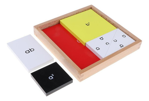 Juguete Montessori Tablero De Teorema De Pitágoras Material