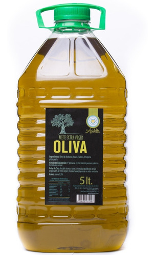 Oliva - Primera Prensada, En Frio - Pet 5lt