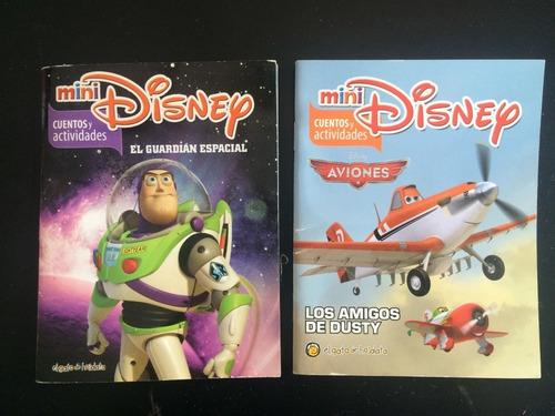 Revistas 2 Toy Story Aviones Infantil Disney Con Actividades