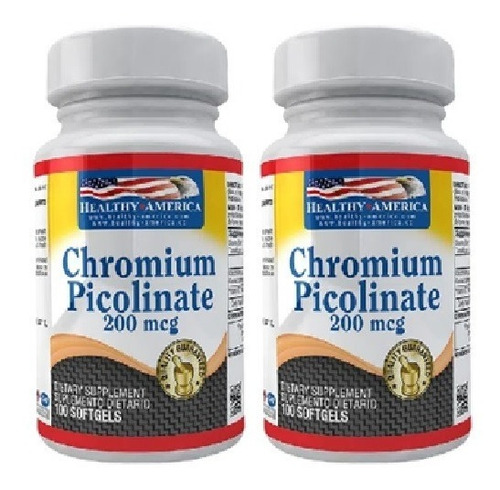 2 Chromium Picolinate 200mcg - Unidad a $720