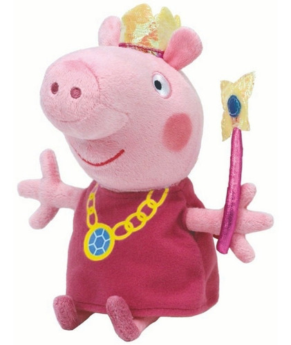 Pelucia 25cm - Peppa - Peppa Pig Fada Ty - Dtc