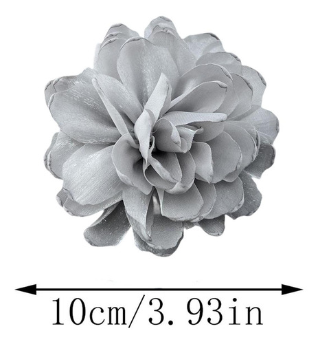 4 Broche De Flores Grande Para Mujer, Elegante Alfiler De