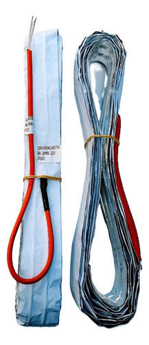 Cable Calefactor Con Faja Aluminizada 220v 20w/mt 40°c 3mt Aluminio