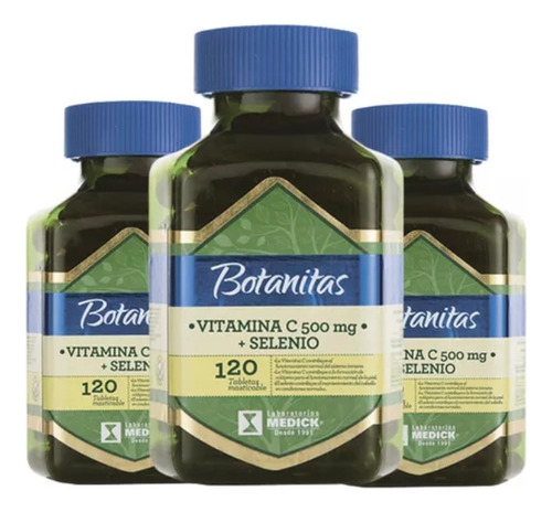 Vitamina C 500mg + Selenio X3 - Unidad a $791