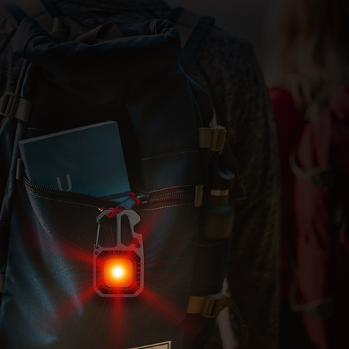Lanterna Tática Multifuncional Mini Glare Cob Chaveiro Luz