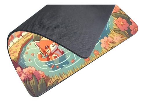 Cute Kawaii Cats Mouse Pad Decoracion De Oficina Anime Mo...