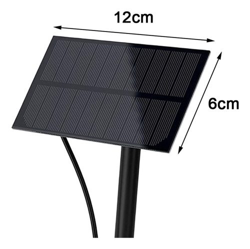 Kit De Bomba De Fuente De Agua Solar Diy Con Estaca Para