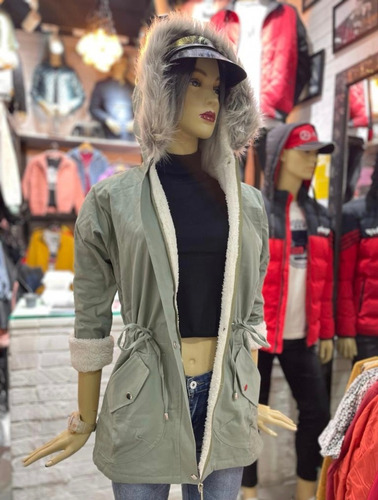 Chaqueta Para Mujer Ovejera En Abrigo