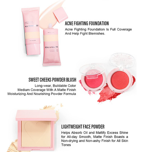 Kit De Maquillaje Todo En Uno, Juego De Regalo De Maquillaje