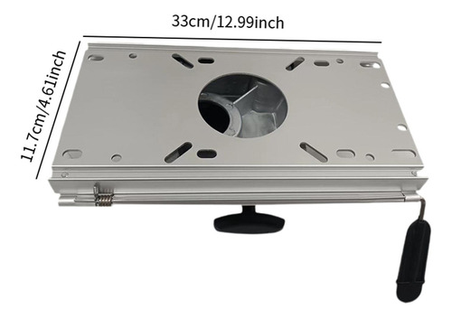 Placa De Montaje De Pedestal Para Asiento De Barco,