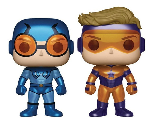 Funko Pop! Héroes: Dc Heroes Booster Gold & Blue Beetl