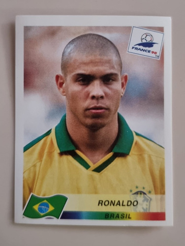 Estampa # 28 Ronaldo De Brasil Francia 98