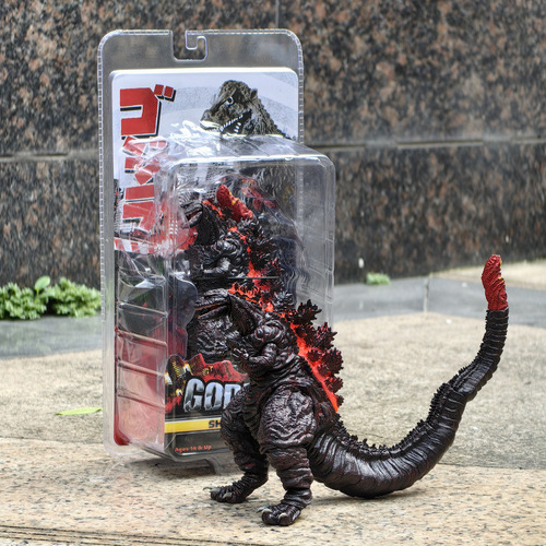 Figura De Acción Articulada Con Forma De Dinosaurio Gojira D