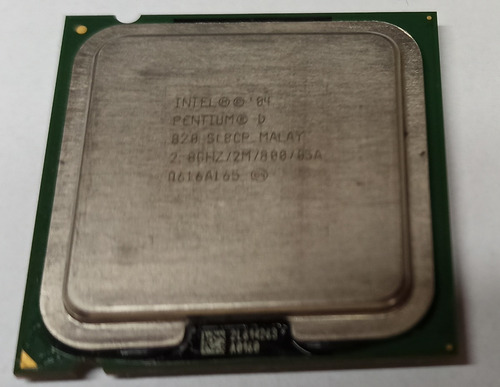 Pentium4 D 820 Cache De 2 M, 2,80 Ghz,  Lga 775