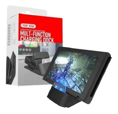 Mini Dock Nintendo Switch Full Hd Conecta Al Tv-residentgame