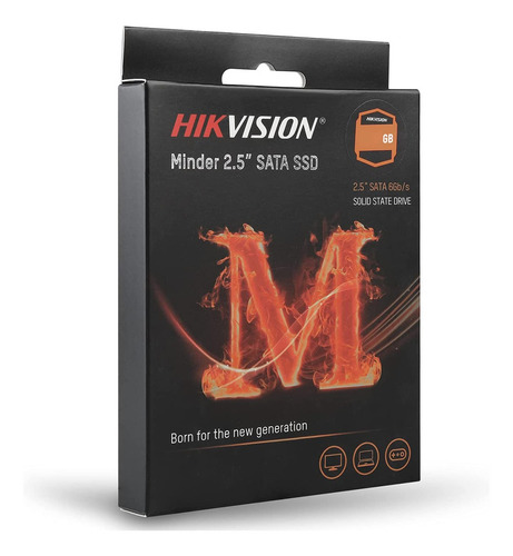 Disco sólido interno Hikvision Minder Series HS‐SSD‐Minder(S)/120G 120GB