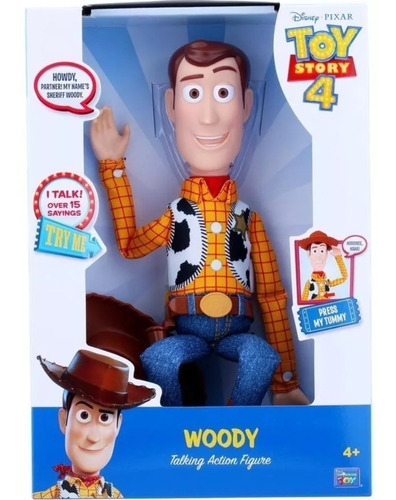 Woody Toy Story 4 Figura De Acción Parlante Cachavacha