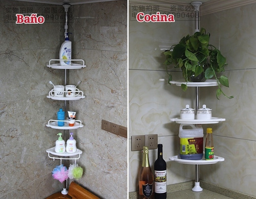 Organizador Ducha Baño Cocina Esquinero