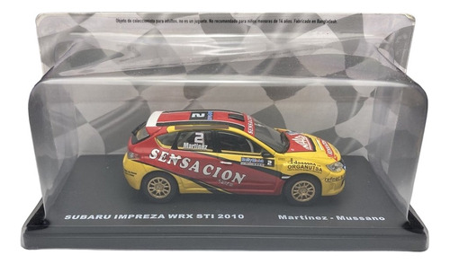 Subaru Impreza Wrx Sti N4 Rally Mobil Codasur Escala 1/43