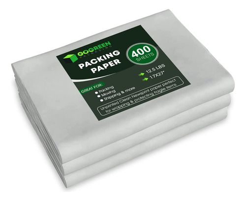 Papel De Embalaje Papel De Periódico, 17 X 27 Pulgadas...