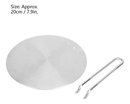 Adaptador De Placa De Inducción De Difusor De Calor De Acero
