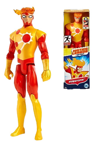 Boneco Firestorm Action Liga Da Justiça Mattel 30cm Dc
