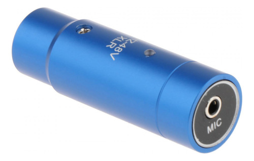 Adaptador De Corriente Fantasma Mezclador De Audio Azul