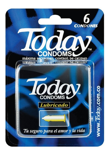 Preservativo Today Lubricado