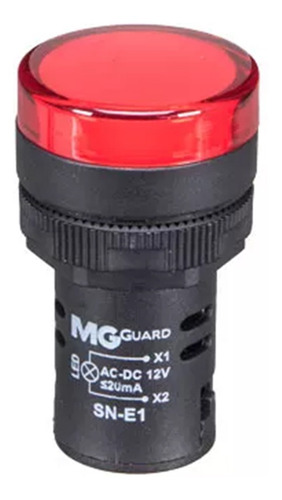 Sinaleiro Led Margirius 12 Volts Cores 22 Mm
