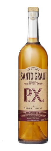 Cachaça Santo Gray Px La Mejor Goldbottle