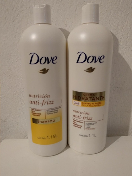 Shampoo Dove Nutricion Antifrizz Acondicionador 1 1l C U Mercado Libre