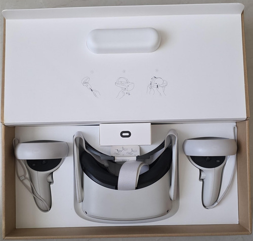 Lentes De Realidad Virtual Oculus Quest 2 128 Gb Blanco (Usado)
