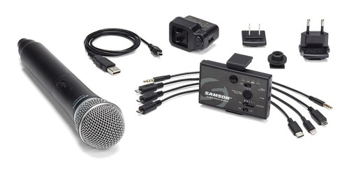 Imagen 3 de 6 de Samson Go Mic Mobile Sistema Inalámbrico Mano Para Celulares