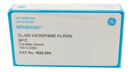 Papel Filtro Whatman Ge. Gf/c 24mm Diametro  1822-024