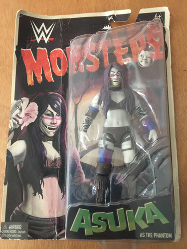 Wwe Diva Asuka The Phantom Monsters Luchadora Original
