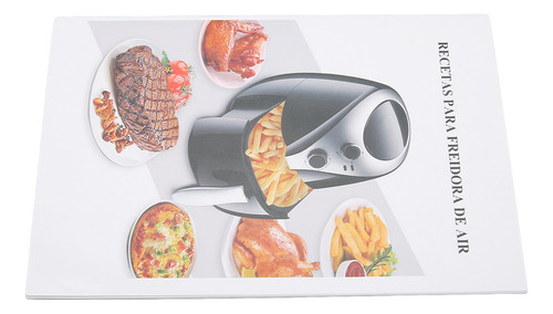Libro De Cocina Air Fryer, 32 Recetas, Imágenes En Color, Co