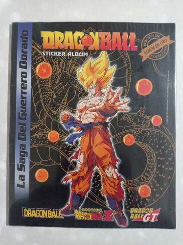 Album Dragon Ball La Saga Del Guerrero Dorado Pegado