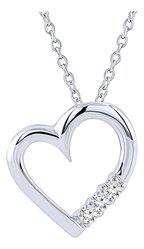 Colección Dazzlingrock Colgante De Corazón De Diamantes Blan