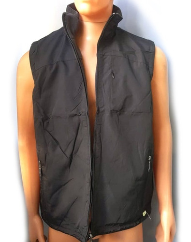 Imagen 1 de 9 de Chaleco Reversible Impermeable Con Micropolar Talles